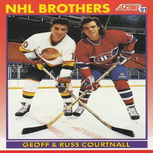 Geoff Courtnall Hockey Card Collection - Picture 5 of 8